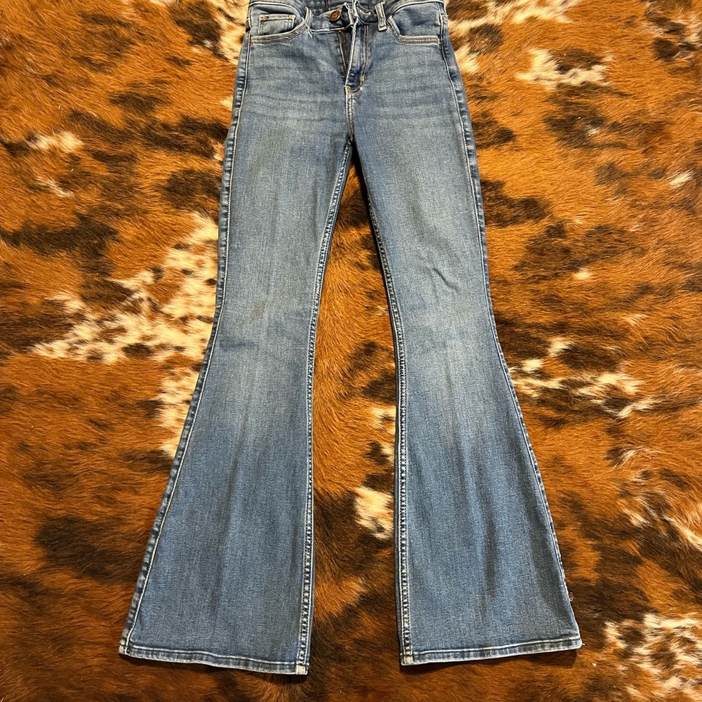 Hollister Light Blue Flare Jeans